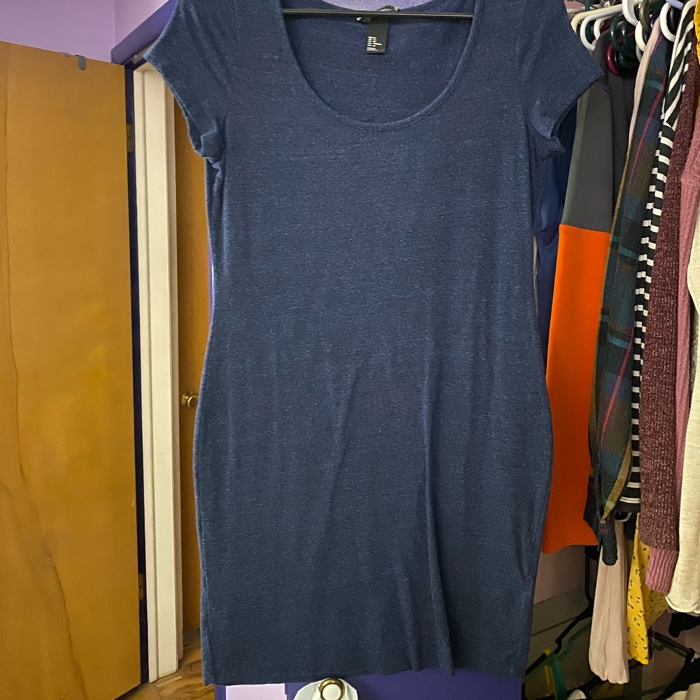 Blue Body con Dress